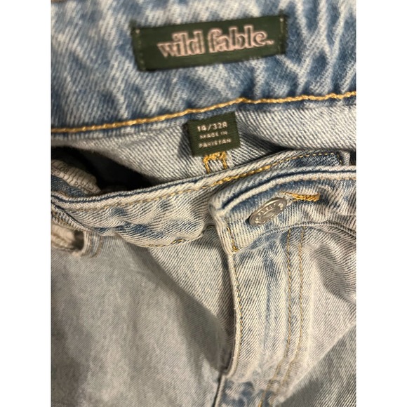 Wild Fable jeans women’s size 14 faded and wide leg - Picture 5 of 5